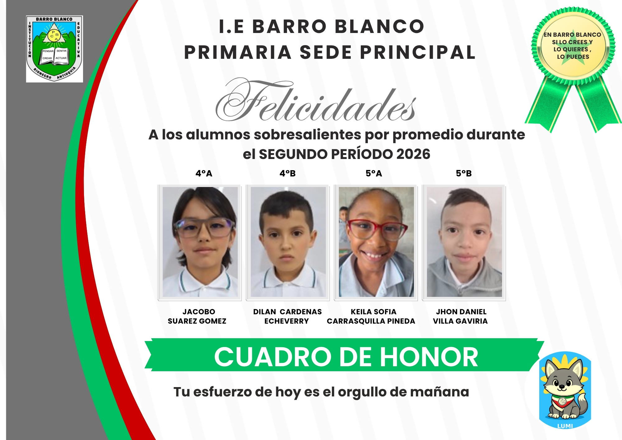primaria sede principal 4 y 5